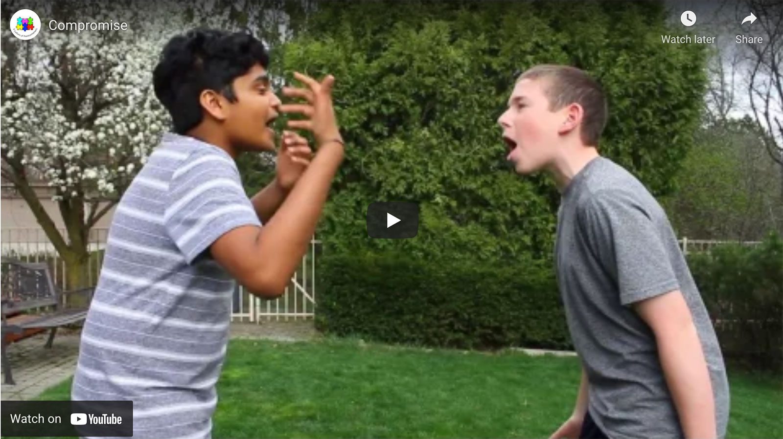 Video on compromising
