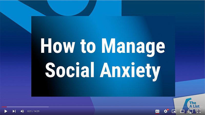 How to Manage Social Anxiety